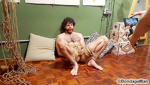 Bound Helpless: Brazilian Hunk Henry Held by Obsessed Fan – Steamy Thriller