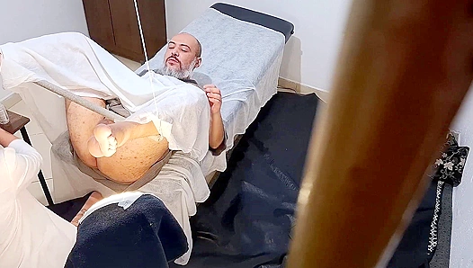 Doctors Orders: Prostate Check Ends With Unexpected Strap-On Fun – GayPornMD