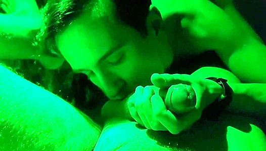 Neon Lights Hot Steam: Twink Craves Thick Cock and Creamy Loads – 18+