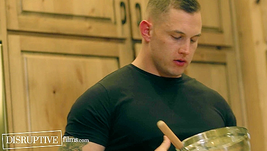Kyle Fletcher Stuffs Creamy Load into Brock Kniles Mouth – Hot Muscle Gay Scene