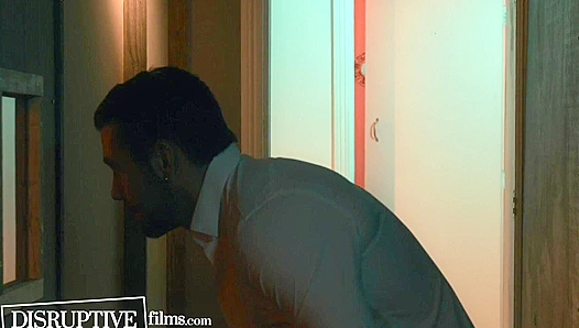 Carter Woods Tracks Crush to Bathhouse, Witnesses Steamy DP Trilogy Unfold—TinyGays 18+