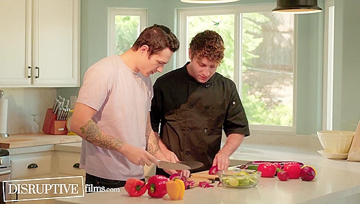 Cooking Class Crush: College Jock Gets Bent Over for Hot Steamy Sex – 18+
