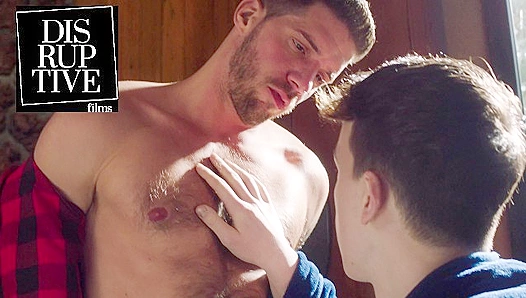 Lumberjack Dominates Curious Twink Troye Jacobs — Raw Unstoppable Passion