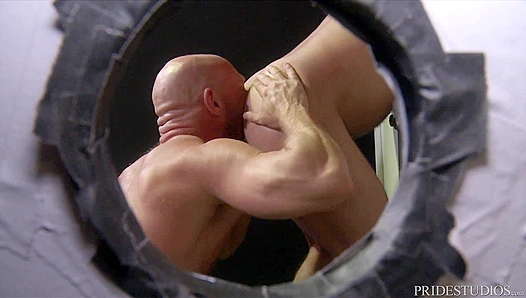 Sean Harding Fucks His BF Hard RAW at the Glory Hole – Men Over 30 Heat