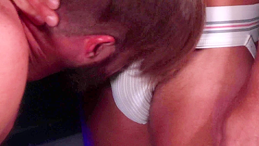 Big Muscle stud begs to be wrecked by jock-strapped tops huge cock – raw fucking frenzy