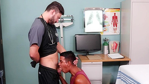 Dr. Scott DeMarco Ruins a Tight Latino Twink with His Massive Cock – 18+