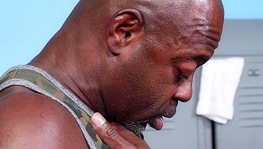 Ebony Stud Dominates Horny Hairy Twink Bareback — ExtraBigDicks 18+