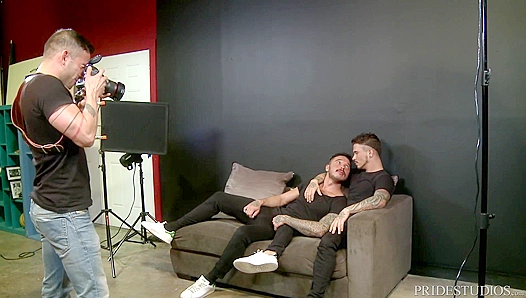 Savage Threesome Bliss Right Before Saying I Do! – GayPornMMR