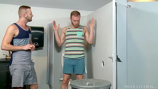New Glory Hole Virgin Learns Fast, Sucks Cock Like a Freak – Rapid Blowjob Training