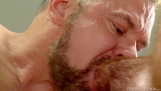 Massive Bear Rides Eager Redheads Clenching Asshole Hard — Nonstop Ride