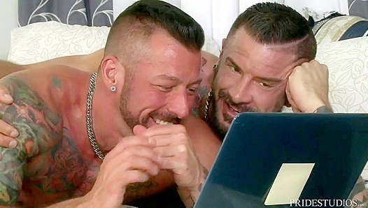 Hugh Hunter Dominates Matt Stevens Tight Hole Until He Surrenders – 18+