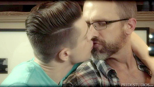 DylanLucas Twink Deepthroats Daddy Dirk Caber Till Explosion – Hot Gay Scene