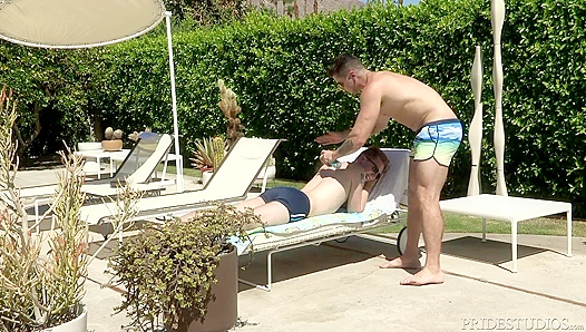 Dylan Lucas Goes Full Voyeur Mode Fucking Horny Twink Next Door – 18+