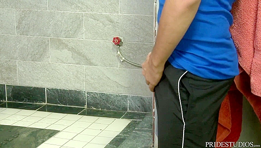 Soaking Wet Twink Takes Giant Cocks Deep in Hot Shower Fun – XXXGayAction
