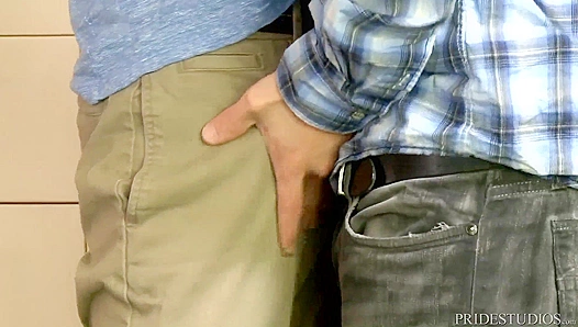 Massive Cocks Slam Together in Fiery, Uninhibited Bro-On-Bro Heat – 18+