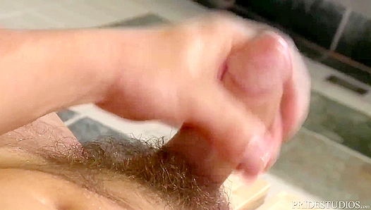 Massive Cocks Fully Hard — Jacking Off Bareback in the Steamy Lockers – 18+