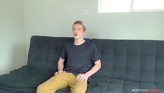 Horny Redheaded Teen Takes On Camera — NextDoor Casting 18+