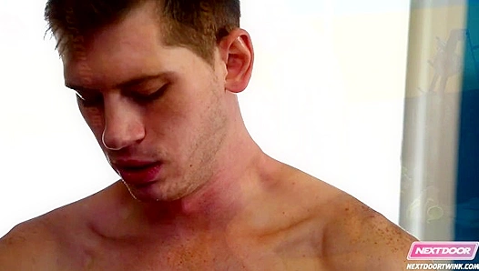 Neighbor Twinks Swap Spit Swallow Each Others Load – Gay XXX