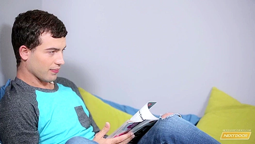 Truth or Dare Turns Hot as Twink Next Door Neighbor Starts Sucking Dick – 18+