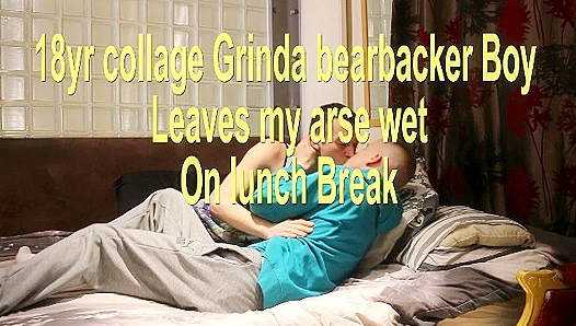 Young Bareback Craving: This College Boy Drenches My Ass – 18+