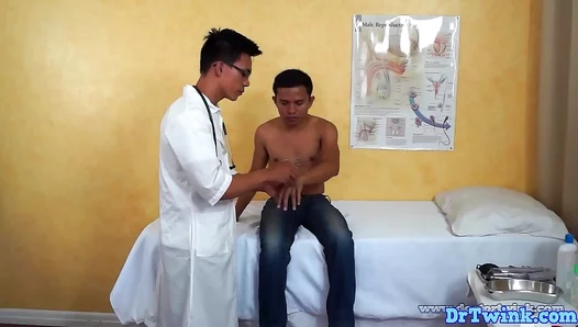 Doctors Orders: Asian Doc Gives Naughty Rim Job to Young Patient – 18+ Fetish Fun