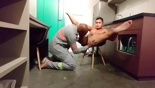Passionate Worker Takes Asian Muscle Dude Deep in the Sheets – Amateur Gay Fuck Fest