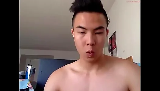 Smooth Asian Stud Teases Himself in Steamy Solo Webcam Show – HotCumSolo 18+