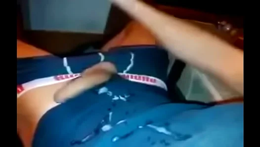 Hungry Asian Stud Blows Huge Creamy Load at Home – Pure Gay Pleasure