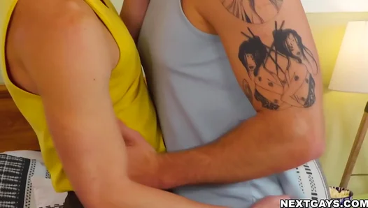 Ryder Cody Explore Hard Black Cock Chemistry in Steamy interracial Action