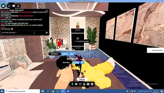 Femboy Goth from Roblox Flaunts Huge Booty While Jerking Off – 18+