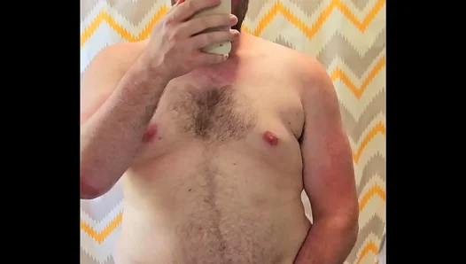 Blowing Massive Cock Cumming Wild – Horny Gay Sex Scene Amateur POV 18+