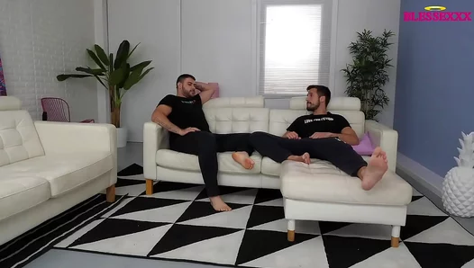 Saturday Nights Turned Hot: Curious Straight Guy Explores Gay Pleasure – 18+
