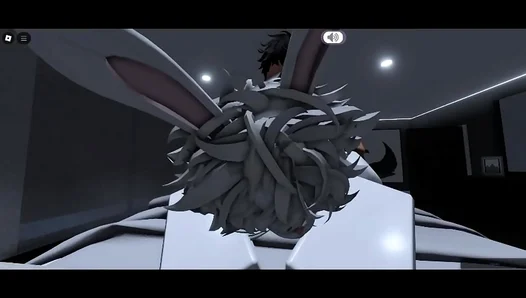Young Femboy Bunny Takes It Deep from Dominant Alpha—Steamy Gay Furry Action 18+