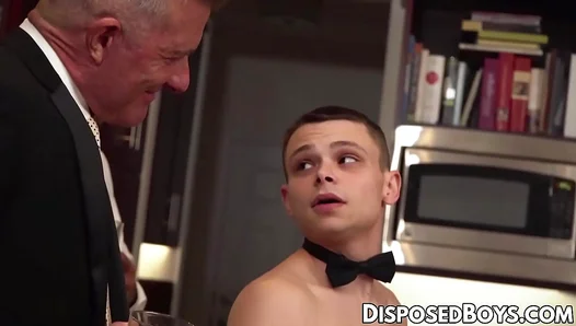 Marcus Rivers Bends for Veteran Dom Killian Knox in Steamy BDSM Gang Bang – 18+