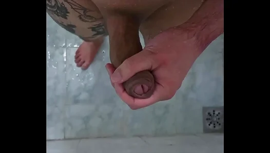 Big-Cock Straight Stud Gets Off in Steamy Solo Shower Fantasy – GayPornHub