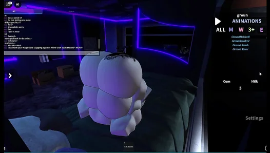 Big-Boned Hyper Femme Twink Teases Thick Ass in Steamy Roblox Roleplay – 18+