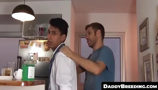 Andrs Takes Daddys Thick Rod Deep Til Ecstasy — Mind-Blowing Ride