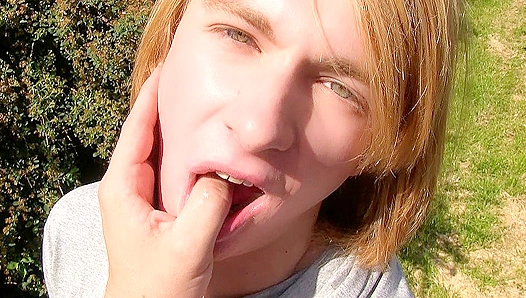 Luscious Locks Lips: Blowjob Bliss Ends With Sticky Face – XXX Gay