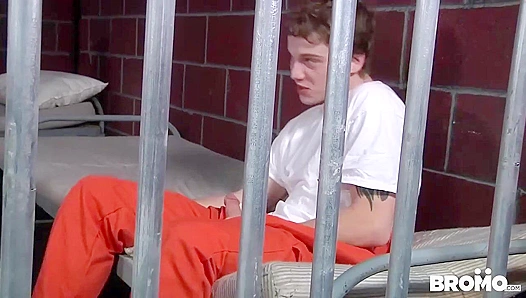 Steamy Prison Encounter: Eli, Zane, Donny Sebastian Fuel Lustful Desires – BromoUS