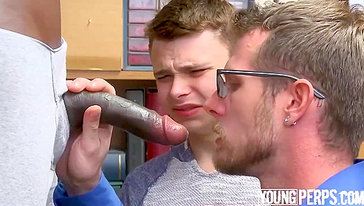 Interracial Threesome Madness: Drake, Austin vs Alexs Tight Ass – YoungPerps
