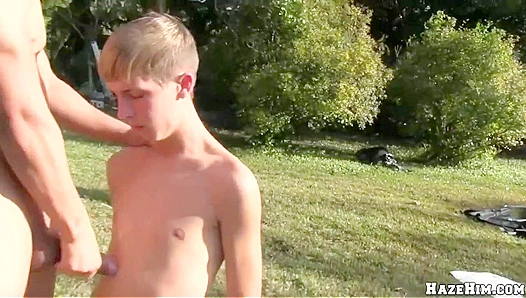 Blindfolded Outdoors: Public Shame Turns into Backdoor Flogging