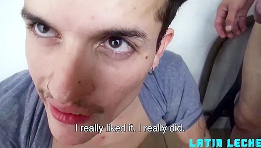 Slim Latino Takes Hard Ride Flooded With Load – LatinHeat XXX