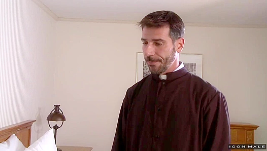 JD Phoenix Surrenders to Horniest Priest Fantasy – StepFather Tony Dominates IconMale