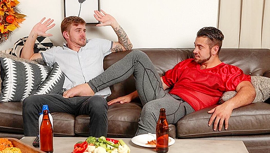 Next-Door Heat: Raw POV Fuck Scene – Ryan Jordan Dante Colle Bareback 18+