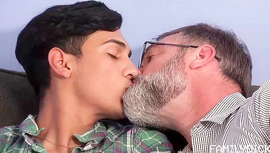 Ariano Takes On Daddy Kristofer Westbrook in Steamy Bareback Scene – Family Pleasure