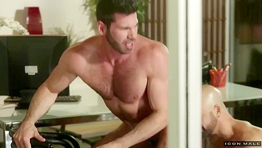 Hot Office Encounter: Posh LA Daddies Adam Billy Go Hard – IconMale