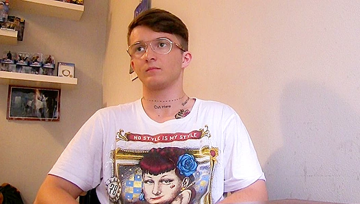 Geek Bent Over for His Sexy Debtor — Rough POV Fuck Session – GayXXX 18+
