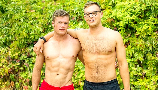 Two Hot Guys Ride Hard Bareback — Raw Passion Unleashed CorbinFisher