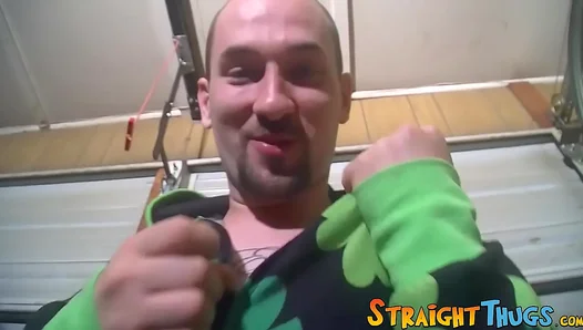 Bearded Guy Loses Control: Intense Solo Session Ends in Powerful Cum Load – 18+