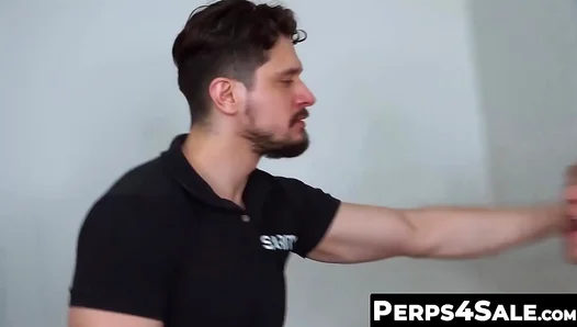 Officer Papi Marcos Punishes Young Stepson with Rough Ass Workout – Hot Gay Porn